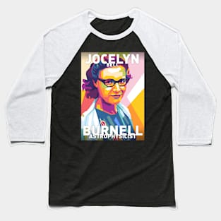 Jocelyn Bell Burnell Baseball T-Shirt